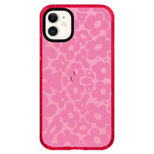 Classic Pink Floral Pattern Phone Case_iPhone Clear Impact Case Limited  [1495315]