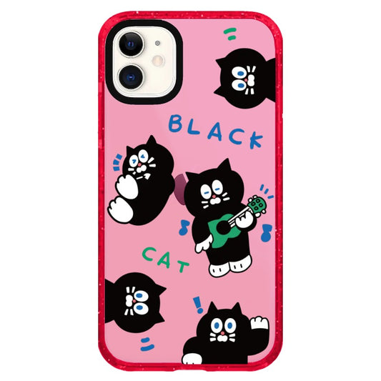 Black Cat_iPhone Clear Impact Case Limited  [1594629]