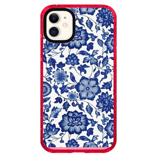 Classy China Blue and White Porcelain Phone Case_iPhone Clear Impact Case Limited  [1444122]