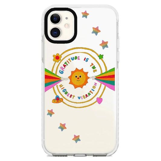 Gratitude is the Highest Vibration_iPhone Clear Impact Case [1459735]