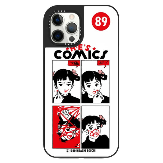 Nostalgia Japanese Magazine Manga Cover Phone Case_Clear Impact Phone Case [1448083]