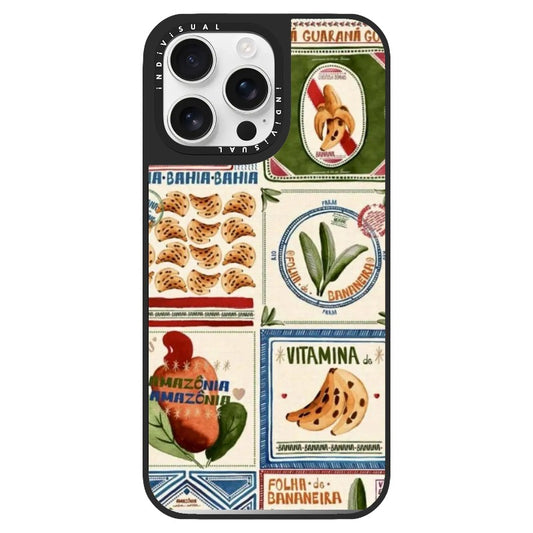 Vintage Food Illustration Style Phone Case_Clear Impact Phone Case [1444129]