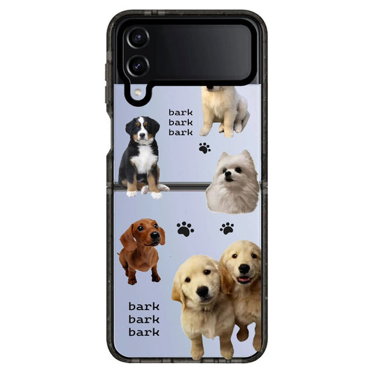 Puppy Lovers Bark Bark Phone Case_Samsung Z Flip [1453206]