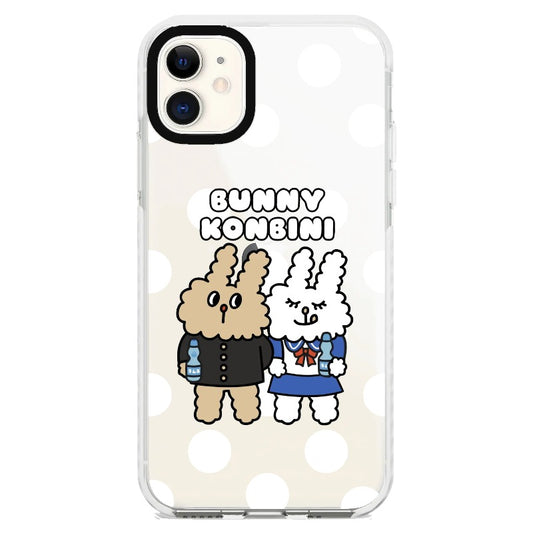 Cute Bunny_iPhone Clear Impact Case [1608678]