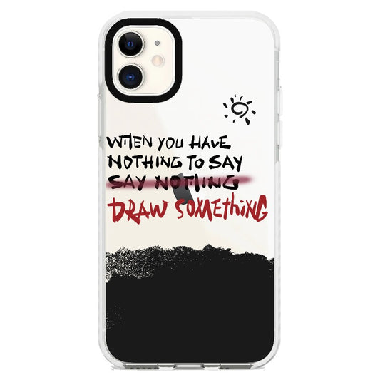 “Draw Something"_iPhone Clear Impact Case [1507569]