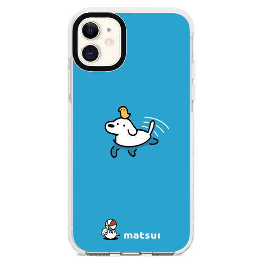 swimming Puppy_iPhone Clear Impact Case [1594631]