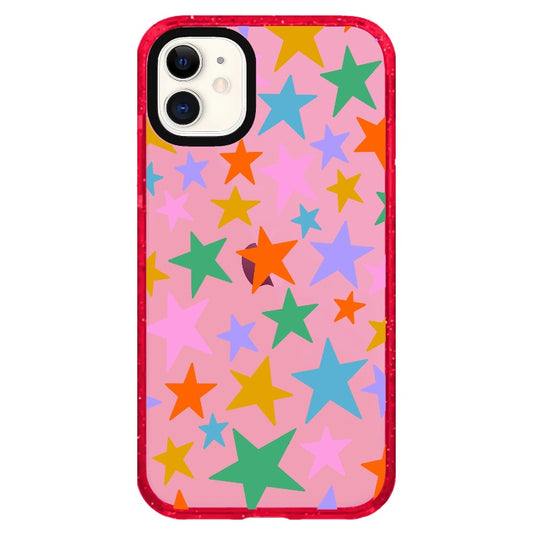 Multicoloured Stars_iPhone Clear Impact Case Limited  [1552145]