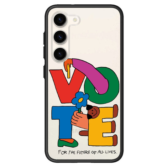 "LOVE For the Future of All Lives"_Clear Impact Phone Case [1503088]