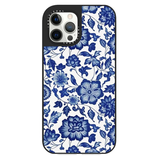 Classy China Blue and White Porcelain Phone Case_Clear Impact Phone Case [1444122]