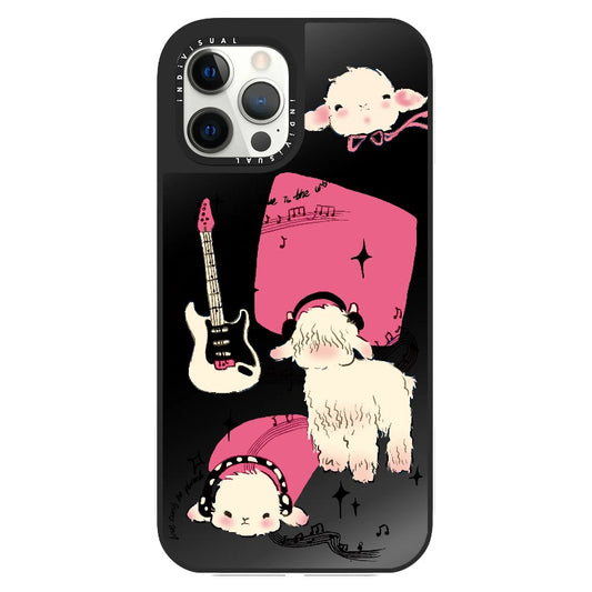 Music Lover Lamb_Clear Impact Phone Case [1506875]