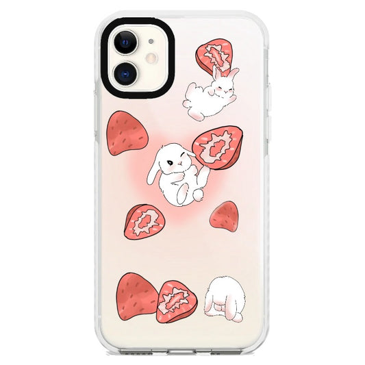 Strawbunny Phone Case_iPhone Clear Impact Case [1293488]