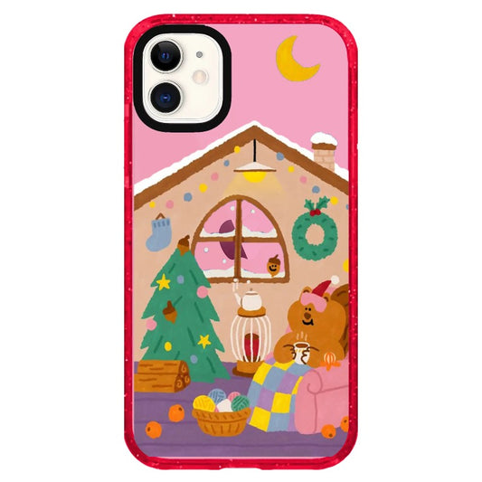 Christmas Cabin Phone Case_iPhone Clear Impact Case Limited  [1475310]