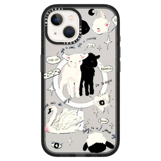 Lambs and Swan_ iPhone Ultra-MagSafe Case [1502850]