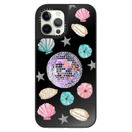 Sea Element with Mirror Ball Coastal iPhone Case_Clear Impact Phone Case [1159324]