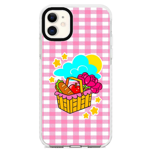 Dreamy Picnic Basket_iPhone Clear Impact Case [1552151]