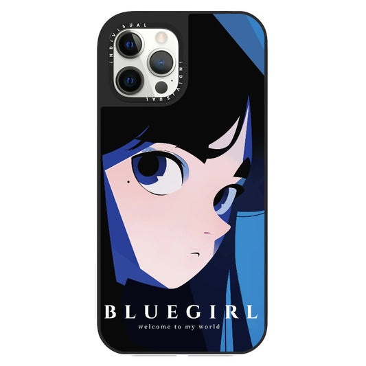 Blue Girl_Clear Impact Phone Case [1503109]