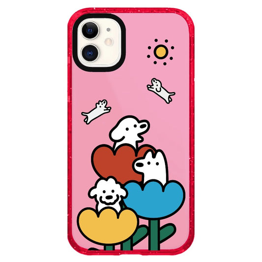 Garden Puppy_iPhone Clear Impact Case Limited  [1594643]