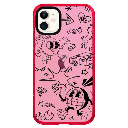 Cartoon Collage_iPhone Clear Impact Case Limited  [1491176]