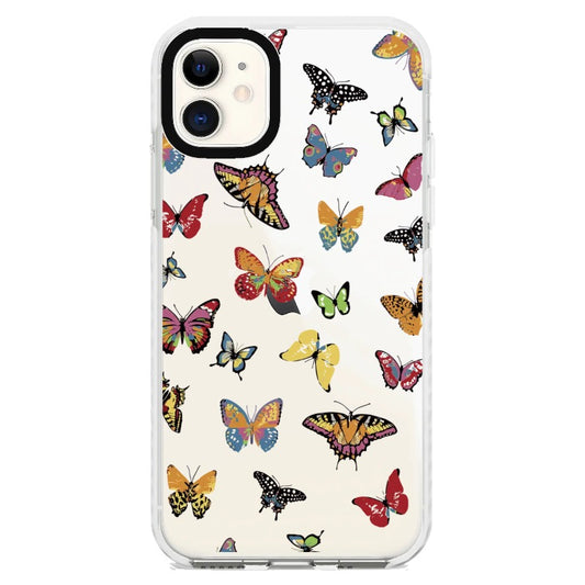 Colorful Butterflies Phone Case_iPhone Clear Impact Case [1501152]