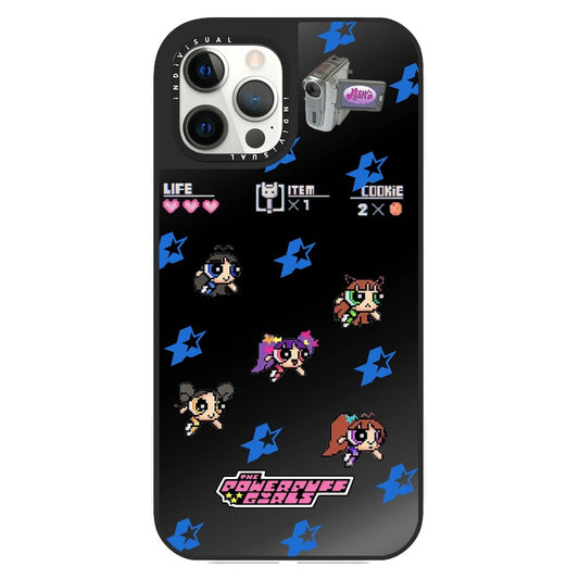 New Jeans and Power Puff Girl Pixel Game Style Phone Case_Clear Impact Phone Case [1284471]