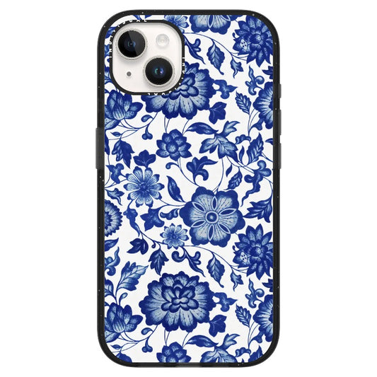 Classy China Blue and White Porcelain Phone Case_Clear Impact Phone Case [1463402]