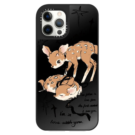 Sika Dear and Black Stars_Clear Impact Phone Case [1503691]