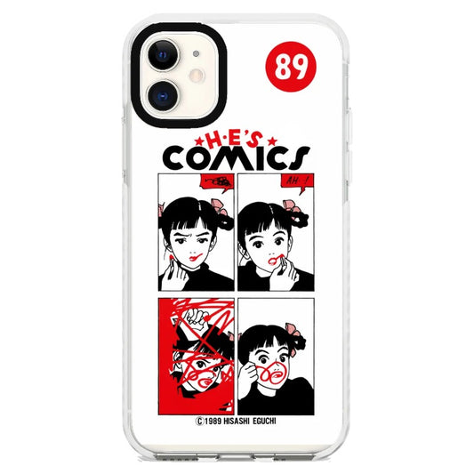 Nostalgia Japanese Magazine Manga Cover Phone Case_iPhone Clear Impact Case [1448083]