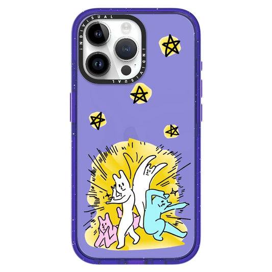 Korean Manga Style Friends and Stars_iPhone Ultra-Impact Case [1459722]