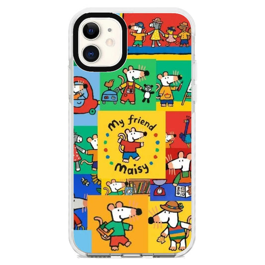 My Friend Maisy Nostalgia Cartoon  Phone Case_iPhone Clear Impact Case [1448069]