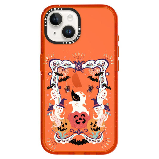 Halloween Black Cat and Pumpkin Phone Case_iPhone Ultra-Impact Case [1498829]