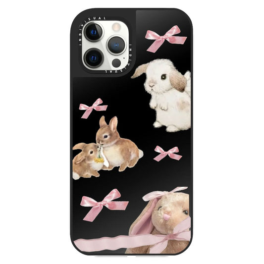 Bunny case | ‘Bunnies and ribbons_Clear Impact Phone Case [597555]