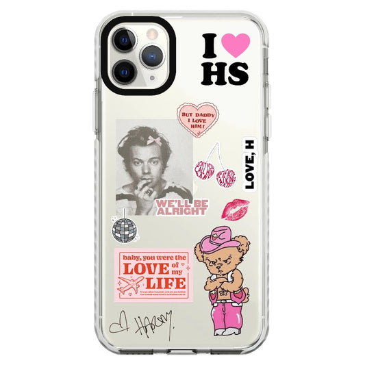 Harry Styles Baby Pink Case_iPhone Clear Impact Case [1520345]