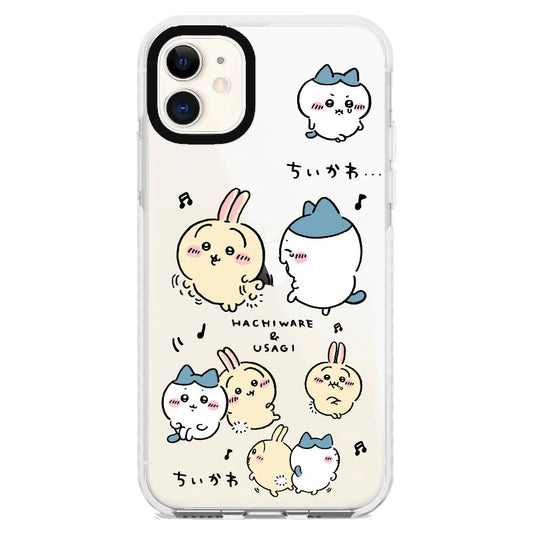 Chiikawa Usagi & Hachiware_iPhone Clear Impact Case [1595706]