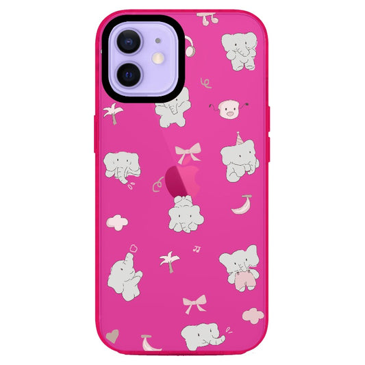 Cute Elephant and Bow_12 Ultra-Impact Case