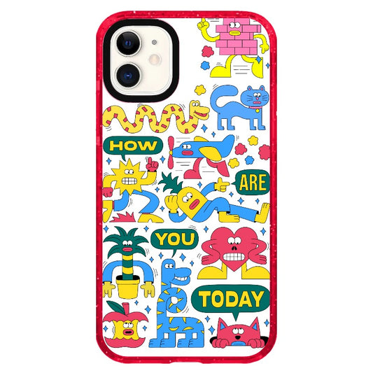 HOW ARE YOU TODAY ?_iPhone Clear Impact Case Limited  [1536232]