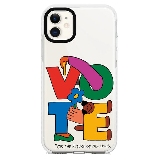 "LOVE For the Future of All Lives"_iPhone Clear Impact Case [1503088]