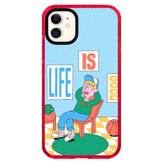 LIFE IS GOOD_iPhone Clear Impact Case Limited  [1536234]