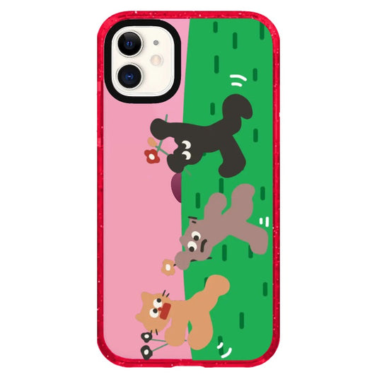 Chasing on Grass_iPhone Clear Impact Case Limited  [1535165]