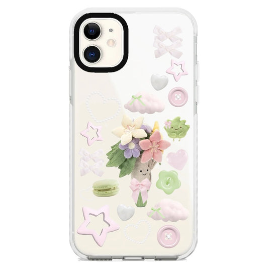 Smiley Flower Bouquet 🌸💐🌼_iPhone Clear Impact Case [1532107]