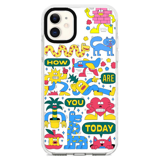 HOW ARE YOU TODAY ?_iPhone Clear Impact Case [1536232]