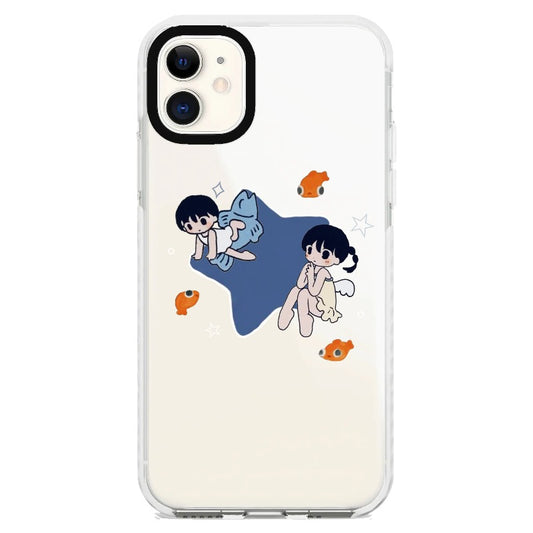 Fish + Stars_iPhone Clear Impact Case [1515393]