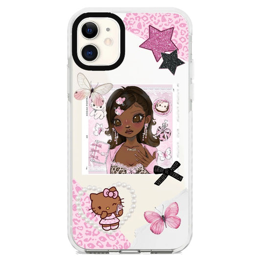 Pink Princess_iPhone Clear Impact Case [1537753]