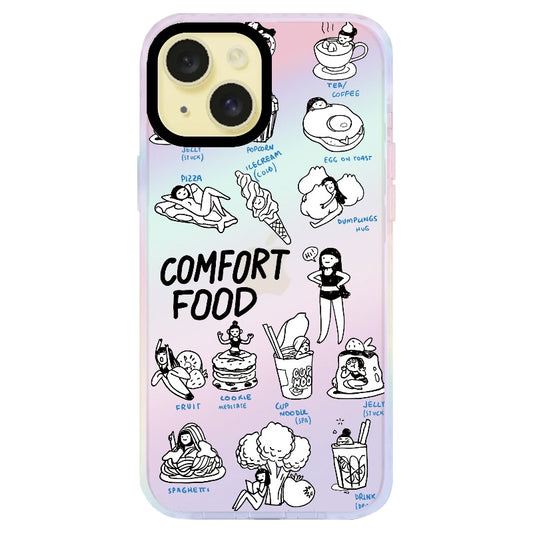 Comfort Food_Iridescent Case - Unicorn