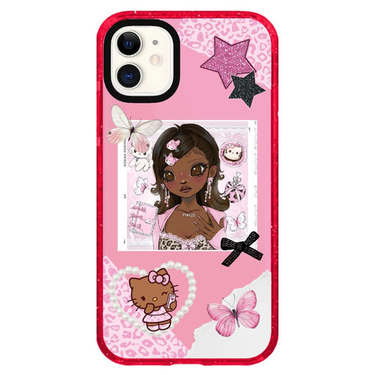 Pink Princess_iPhone Clear Impact Case Limited  [1537753]