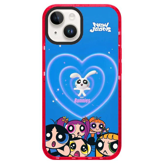 New Jeans Bunny and Powerpuff Girls Theme Phone Case_Color Impact Case - Dragonfruit