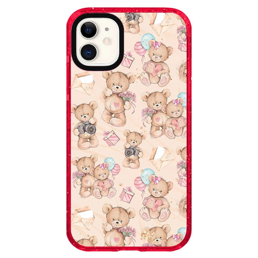 Teddy Bear Photographer_iPhone Clear Impact Case Limited  [1531299]