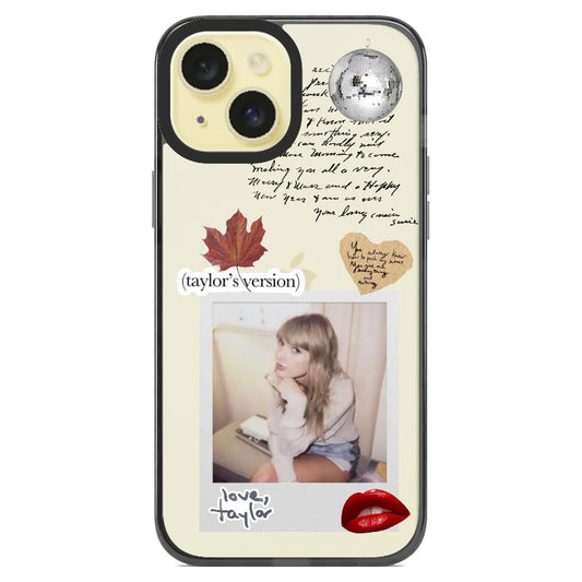 T.S Polaroid Maple Leaf Phone Case_iPhone15