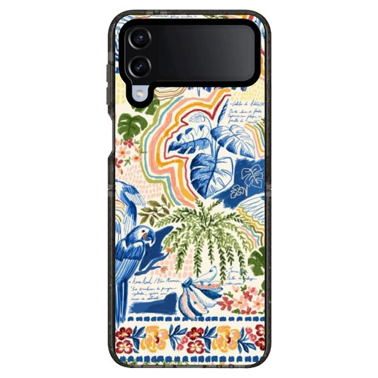 European Modern Art Style Illustration Phone Case_Samsung Z Flip [1535129]