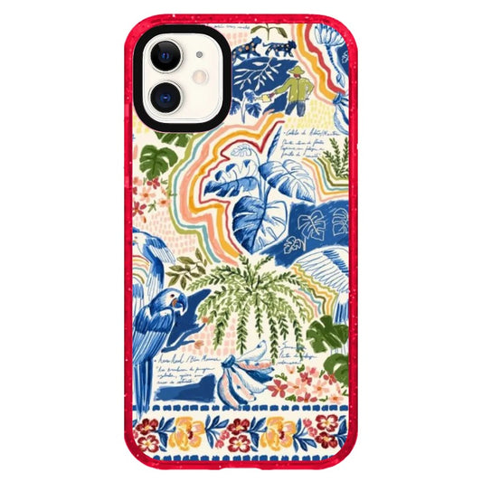 European Modern Art Style Illustration Phone Case_iPhone Clear Impact Case Limited  [1535129]