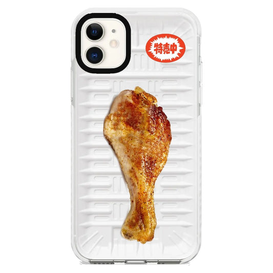 Supermarket Theme Chicken Drumsticks Phone Case_iPhone Clear Impact Case [1284329]